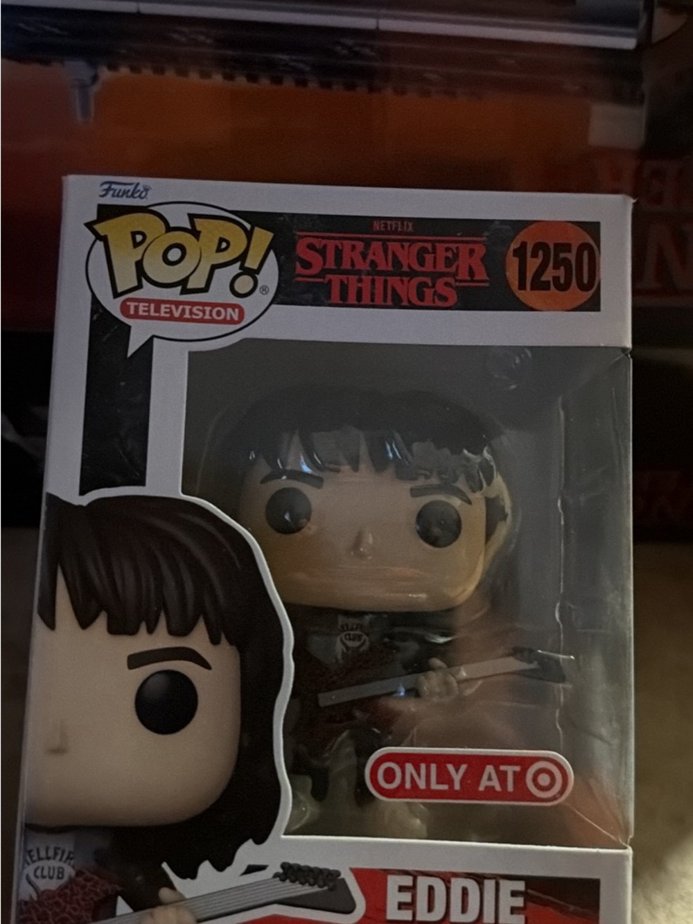 Funko Pop! Television Stranger Things Eddie - White, Black, Red